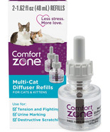 Comfort Zone Multi-Cat Diffuser Refills For Cats and Kittens 6 count (3 ... - £94.76 GBP