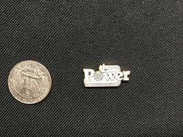 Power Lapel Pin - Vintage Global Peace White Dove Earth Spiritual Gold B... - $9.22