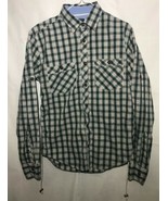 ZARA MAN Young Plaid Long Sleeve Button Down Shirt Size 38 - £10.08 GBP