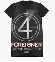  Foreigner 40th Anniversary Tour Dress 2017  - £27.42 GBP