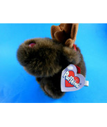 Moose by Swibco PUFFKINS Plush Christmas Moosletoe 1999 Bean Bag 4&quot; + an... - $12.02 CAD
