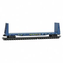 Micro-Trains # 05400081 Galveston Railroad-Golden West Service 61&#39; Bulkh... - $38.33 CAD