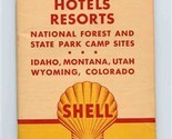 Shell Directory Auto Courts Hotels Resorts Idaho Montana Utah Wyoming Co... - £21.92 GBP