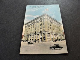 First National Bank Building -El Paso, Texas -Unposted 1900s Postcard. - £8.88 GBP