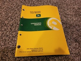 John Deere F50 and F525 Front Mowers Operator&#39;s Guide OMM95233 Issue I9 - £21.23 GBP