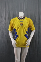 Team Sweden Jersey (VTG) - 1994 Home Jersey by Adidas - Men's Medium - $125.00