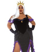 Leg Avenue Women&#39;s Plus Size 2 PC Ursula Sea Witch Costume 3X-4X - £67.86 GBP