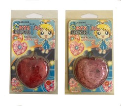 Flashing CrysTal Heart Necklace Soft &amp; Safe - $3.22