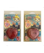 Flashing CrysTal Heart Necklace Soft &amp; Safe - $4.41 CAD