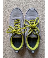 OrthoFeet BioFit Sz 8.5 Stretch Knit Grey Women Walking Shoes 987 - £35.03 GBP