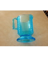 Vintage Light Blue Star Cut Pitcher - £15.78 GBP