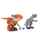 Fisher-Price Imaginext Jurassic World Camp Cretaceous Indominus Rex and ... - $68.29