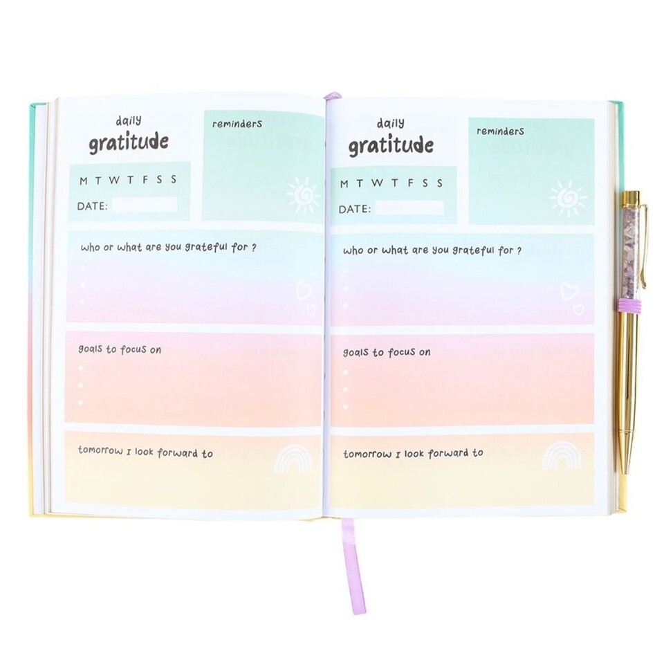 Gratitude Journal with Amethyst Pen Item image 3
