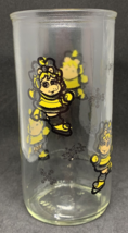 Miss Piggy Tall Glass Jelly Jar Kraft 1989 Muppet Babies Winter Fun Jim ... - $9.89