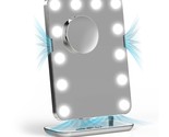 Sharper Image SpaStudio Hollywood Vanity Mirror with Fans White/Chrome - $203.69