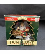 NEW Coca-Cola Santa Claus Sparkling Holidays Christmas Ornament Xmas Bot... - €8,54 EUR