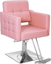 Barber Chair Adjustable Salon Chair Hydraulic Tattoo Chair for Hair Stylist - £201.44 GBP