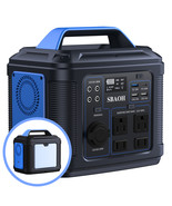 300W Portable Power Station,296Wh 80000Mah Backup Lithium Battery,Solar ... - $162.94