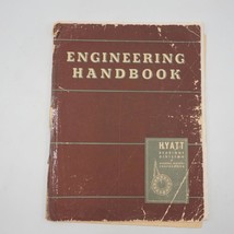 Vintage 1951 Hyatt Roulements Div Engineering Manuel Général Moteurs Co - £50.13 GBP