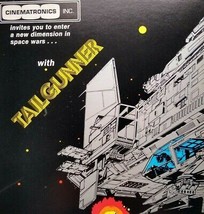 Tailgunner Arcade Flyer Retro Video Game Art Promo Vintage Original 1979  - £47.68 GBP