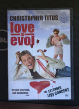 Christopher Titus - Love is Evol (DVD, 2009, extended live concert) - I1106 - £5.18 GBP