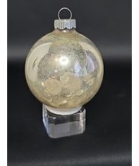 Vintage 1950s Shiny Brite Silver Mercury Glass Ornament Made in USA - $429.36 MXN