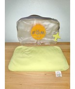 Vintage Brookstone FOM Microbead Nylon Plush Travel Pillow - $14.85