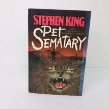 Vintage Stephen King 1984 Pet Sematary Hardcover Book Novel Doubleday MP4Z HC/DJ - £39.73 GBP