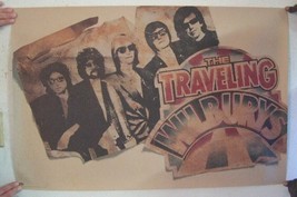 The Travelling Wilburys Poster Tom Pett Bob Dylan George Harrison RoyOrb... - $8,260.57 MXN