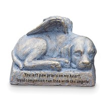 Resin Dog with Wings Memorial Statue - £23.98 GBP
