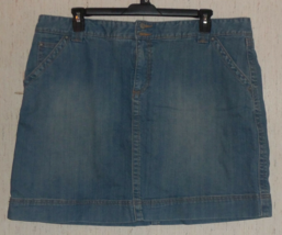 Excellent Womens Old Navy Distressed Blue J EAN Skirt Size 20 Plus - £19.68 GBP