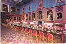 United Kingdom UK Postcard Windsor Castle The Waterloo Chamber - $2.96