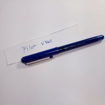 Vintage Pilot Vball Extra Fine pen Blue Ink Rolling Ball v-ball cap capp... - $13.00