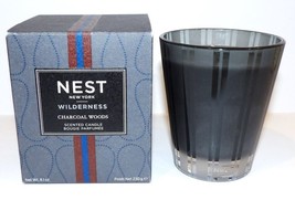 Wonderful Nib Nest New York Wilderness Charcoal Woods 8.1 Oz Scented Candle - £34.02 GBP