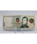 ARGENTINA Banknote  5 Pesos ND 1992-1997  P-341b Circulated - $9.89