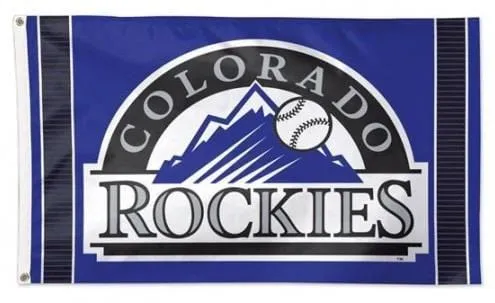 Colorado Rockies 3×5 Alternate Logo Flag - £14.75 GBP