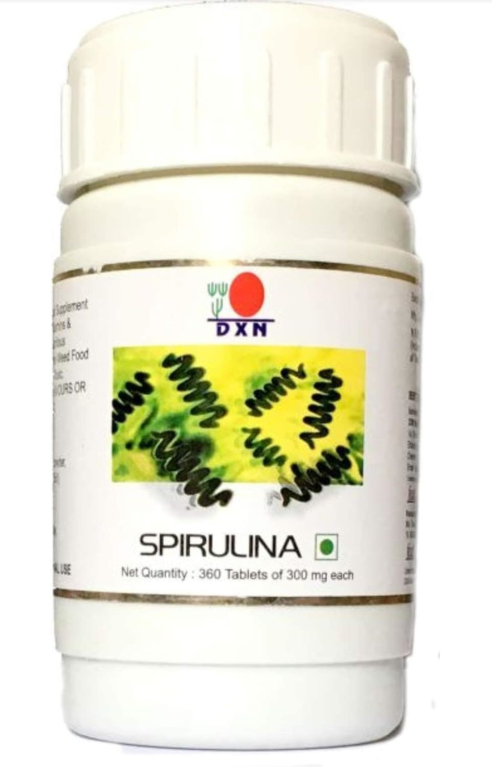 Dxn Spirulina Tablets Healthy Organic Ganoderma - 100% Vegetarian - 360 Tablets - £25.75 GBP