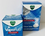 VICKS VapoShower - Soothing Vapors, Non-Medicated -5 Shower Tablets + Vi... - £15.42 GBP