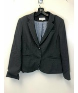 Calvin Klein Women&#39;s Size 14 Charcoal Gray Suit Jacket Blazer, EUC - $424.40 MXN