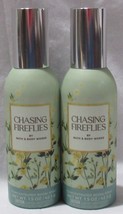 Bath &amp; Body Works Concentrated Room Spray Set Lot of 2 CHASING FIREFLIES - £23.51 GBP