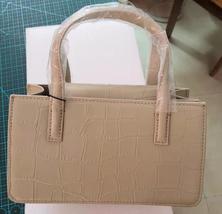 fashion lady women real leather printed crocodile pattern handbags bags - $20.00