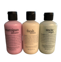 Philosophy - FRESH CREAM, MARZIPAN DREAM, SNOW ANGEL Shampoo/Shower Gel,... - $25.23