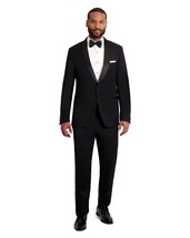 Ike Behar Super 120&#39;s Wool Shawl Lapel Peak Lapel Tuxedo and Pants Slim Fit - $405.00