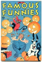 Famous Funnies #135-WW2-Halloween cover-BUCK ROGERS-CARLSON vf- - $123.68