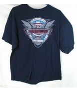 Harley Davidson Barcelona Spain Black T-Shirt Men’s Size XL-2XL READ - $20.50 CAD