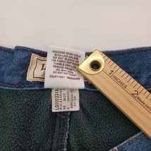 L.L. Bean Double L Jeans Women’s Relaxed Fit Blue Denim Fleece Lined Size 44×34 image 5