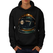 Wellcoda Cosmos Satellite Mens Hoodie, Satellite Casual Hooded Sweatshirt - £25.85 GBP+