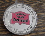 Rock Island Railroad Police Fallen Flag 1847 to 1980 Challenge Coin #997U - £27.75 GBP