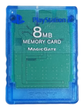 Sony PlayStation 2 - 8mb Memory Card – Magic Gate – Blue - $52.99
