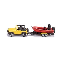 SIKU 1658 Jeep Plus Boat Die Cast Miniature  - $32.00